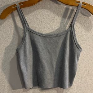 No Boundaries Grey Tank